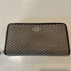 Coach checkered wallet